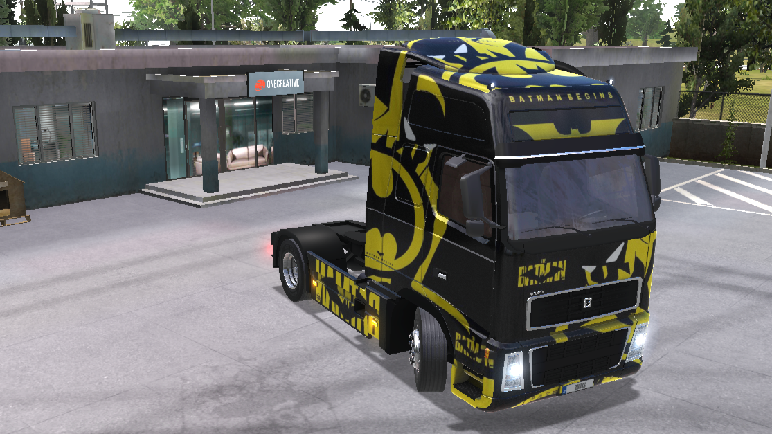 Volvo FH 2010 Skin Batman Style