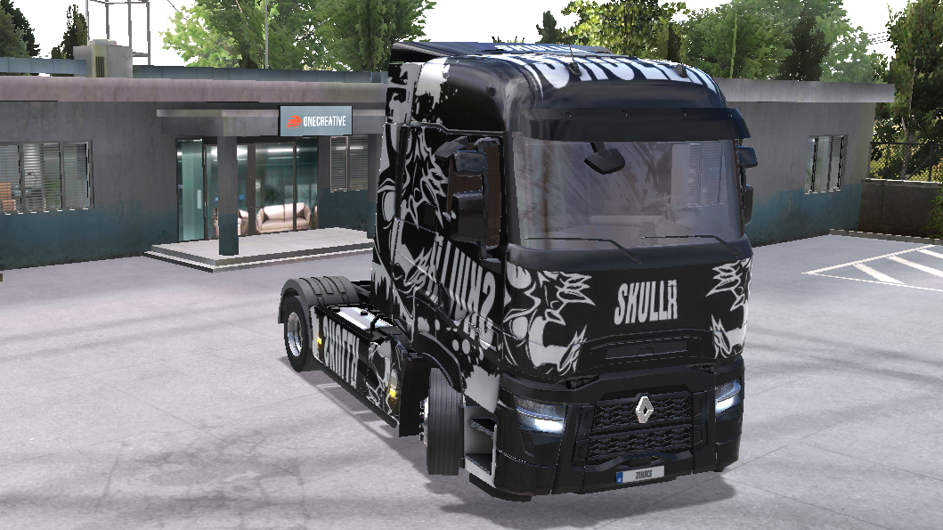 Renault Ranger 2021 Skin Skull X
