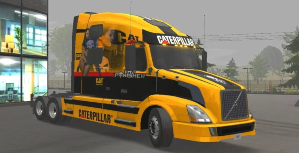 Volvo V780 Skin Caterpillar