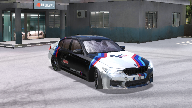 BMW M5 MotoGp Skin