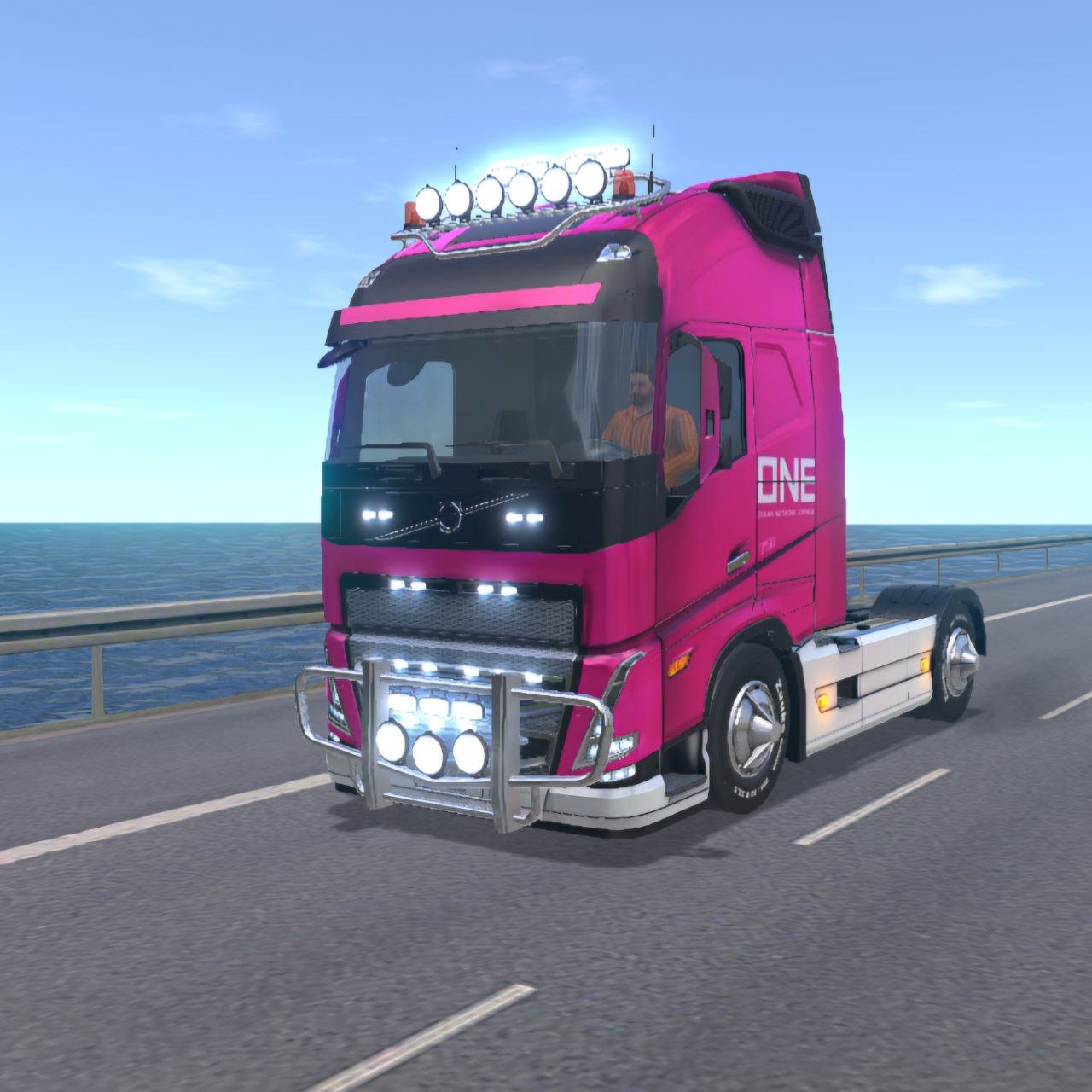 Volvo FH 2021 Skin Pink One
