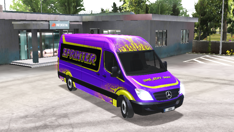 Mercedes Sprinter – Purple Lightning Edition