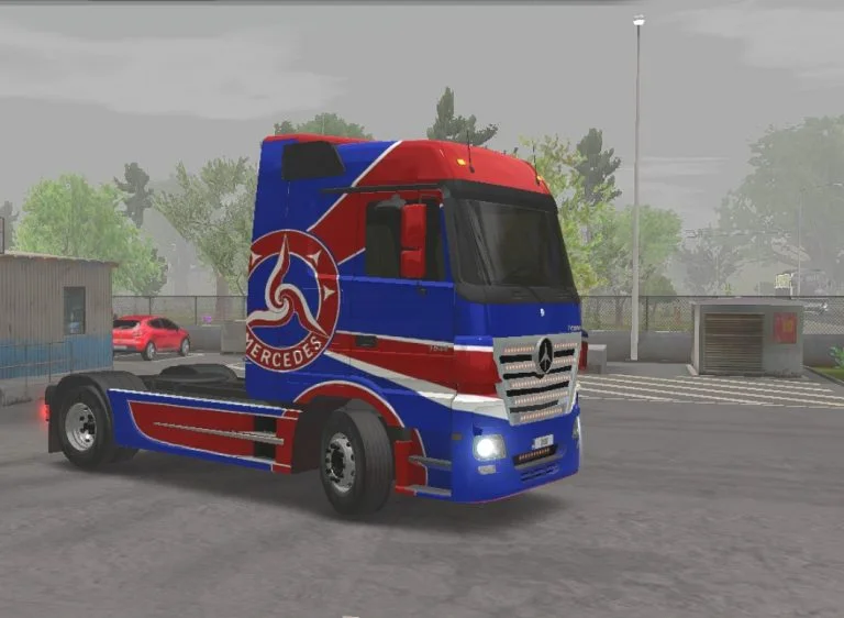 Benz Actroz 2010 Bordoux Skin