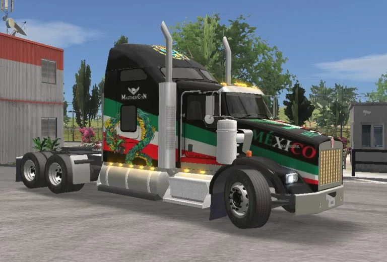 Kenworth T 800 Skin MEXICO