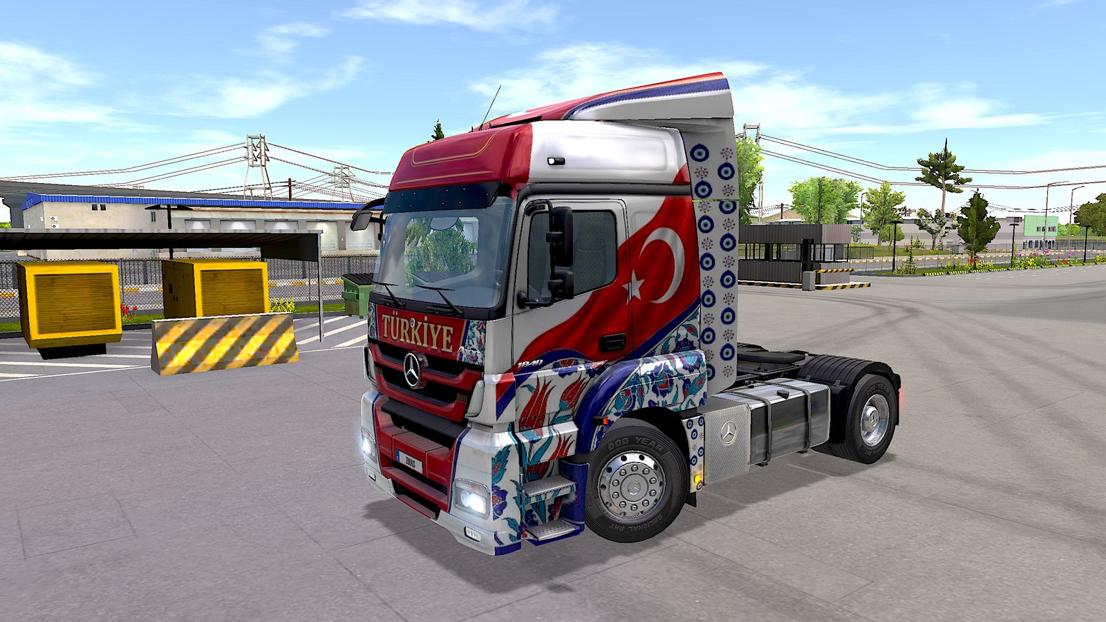 Benz Axor Turkiye Premium Skin
