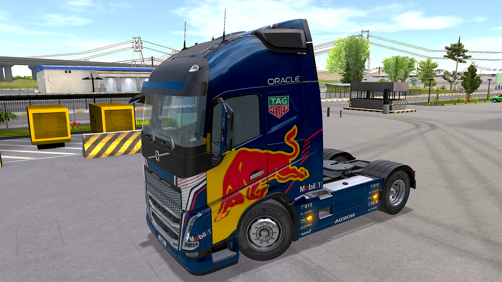 Volvo FH 2021 Blue Red Bull Premium Skin