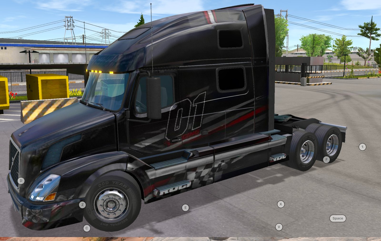 Volvo 780 Sport Car Premium Skin