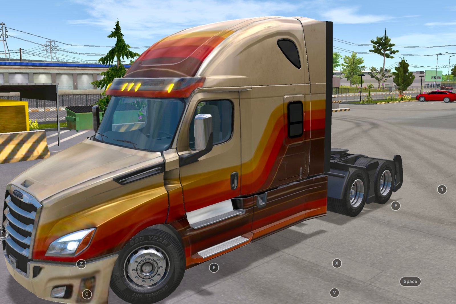 Cascadia Retro 1970 Premium Skin