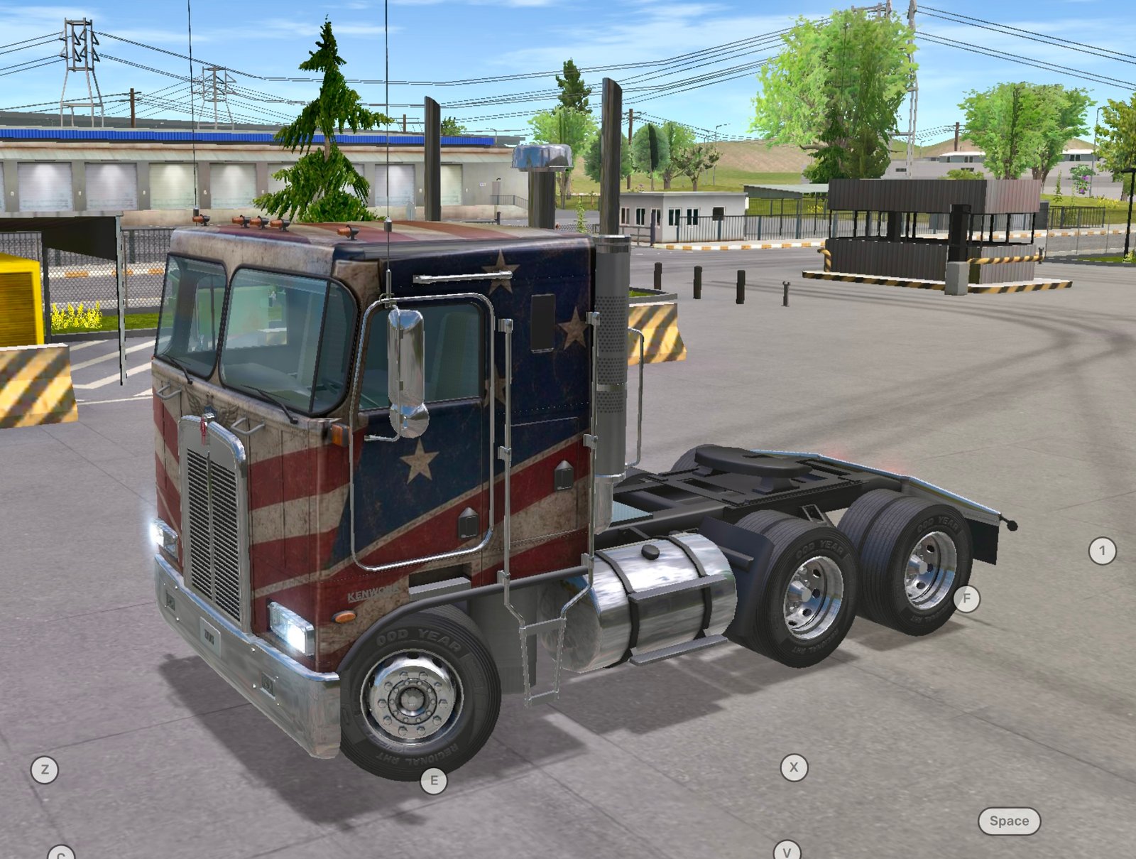 Kenworth K 100 American Premium Skin