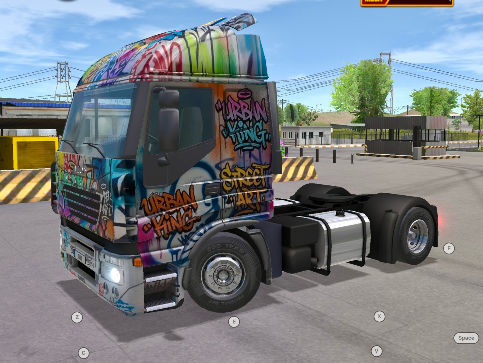 Iveoc Star 2009 Graffiti Premium Skin