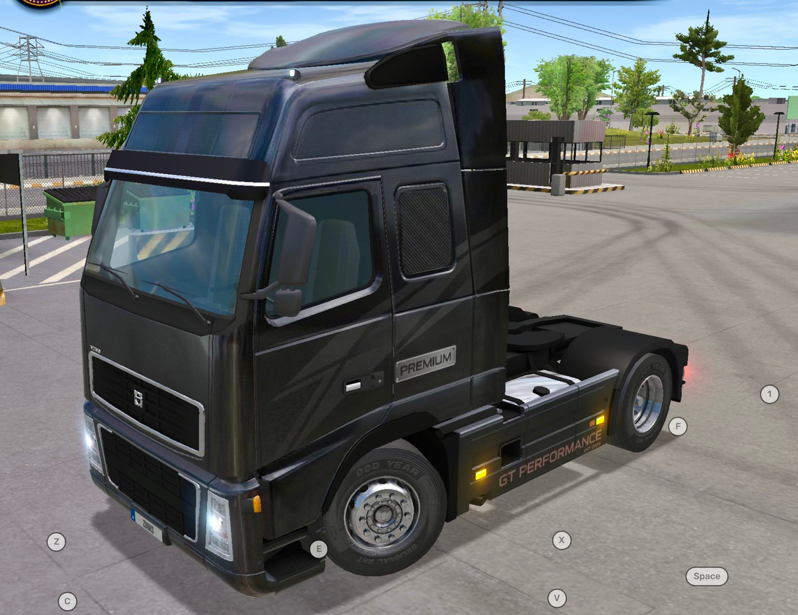 Volvo FH 2010 Black Premium Skin