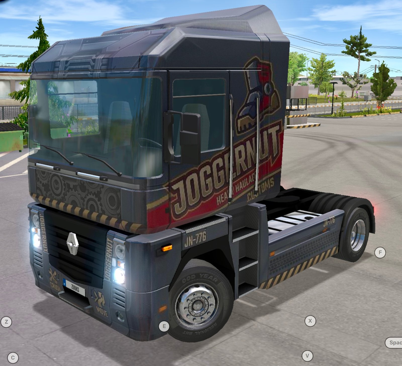 Renault Magnum Juggernut Skin